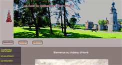 Desktop Screenshot of chateaudhavre.net